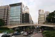 Centrum m�sta Nagoya (�esky tak� Nagoja). Japonsko.