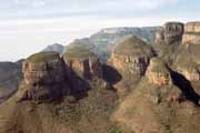Three Rondavels, Blyde River Ka�on. Jihoafrick� republika.