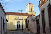 Pohled sm�rem k Plaza San Juan de Dios - Camaguey. Kuba.