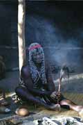 Zulu vesnice. Jihoafrick� republika.
