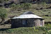 Zulu vesnice, Kwazulu-Natal. Jihoafrick� republika.