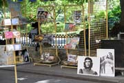 Prodej knih na n�m�st� Plaza de Armas, Havana Vieja. Kuba.