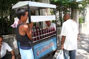 Pouli�n� ob�erstven�, star� Havana (Habana Vieja). Kuba.