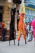 Pouli�n� um�lci, star� Havana (Habana Vieja). Kuba.