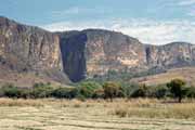 Dva ka�ony, l'Isalo N�rodn� park. Madagaskar.