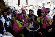 Proces� b�hem Timkatu. Lalibela. Etiopie.