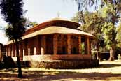 Chr�m Debre Berhan Selassie v Gonderu. Etiopie.