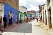Star� m�sto Harar. V�chod, Etiopie.